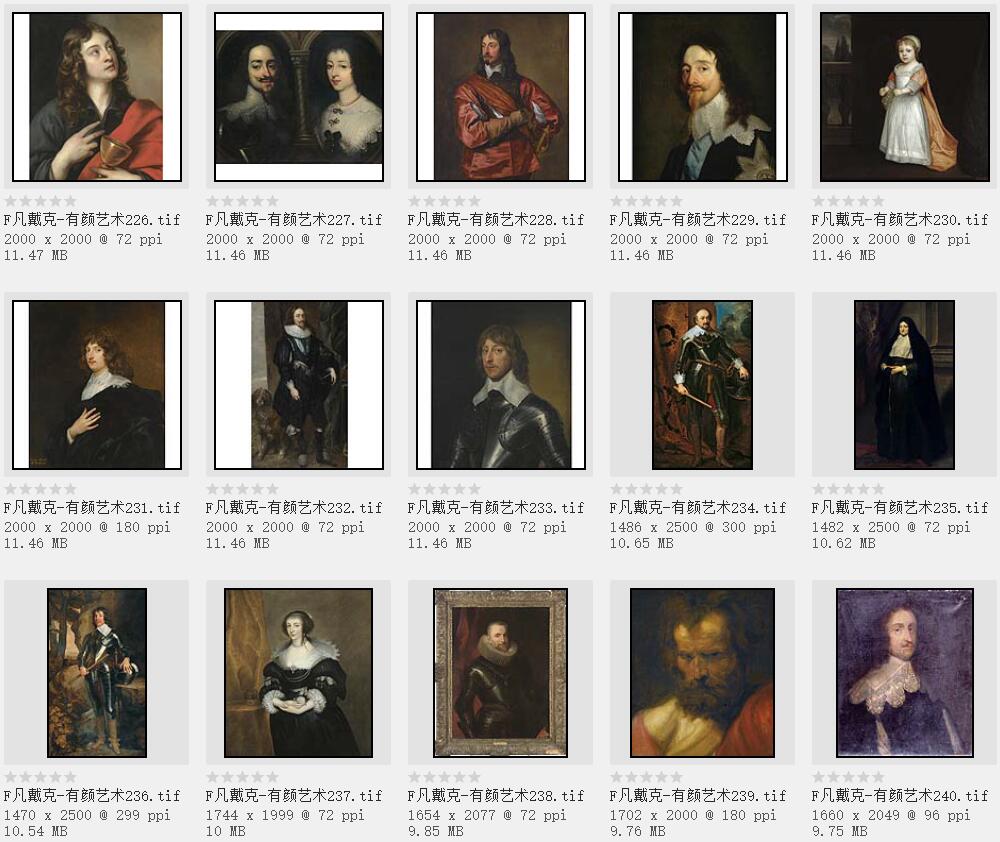 西方绘画大师:安东尼· 凡· 戴克高清作品集
