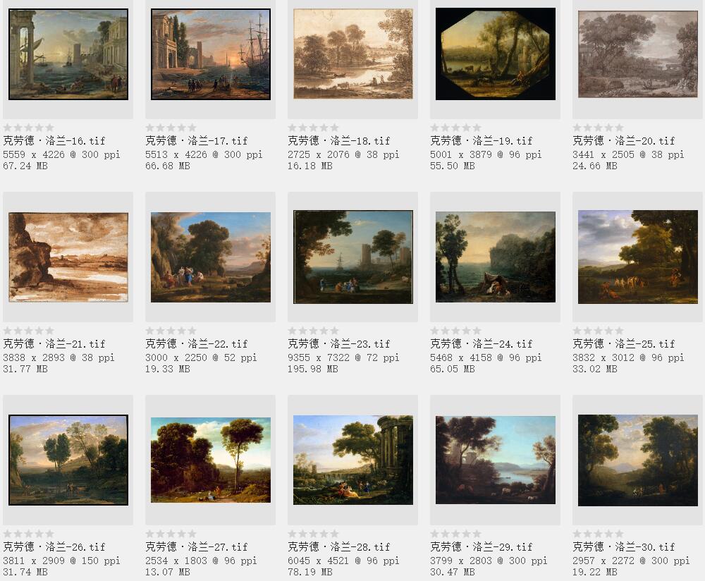 最完美的风景画家:克劳德·洛兰 Claude Lorrain 作品欣赏