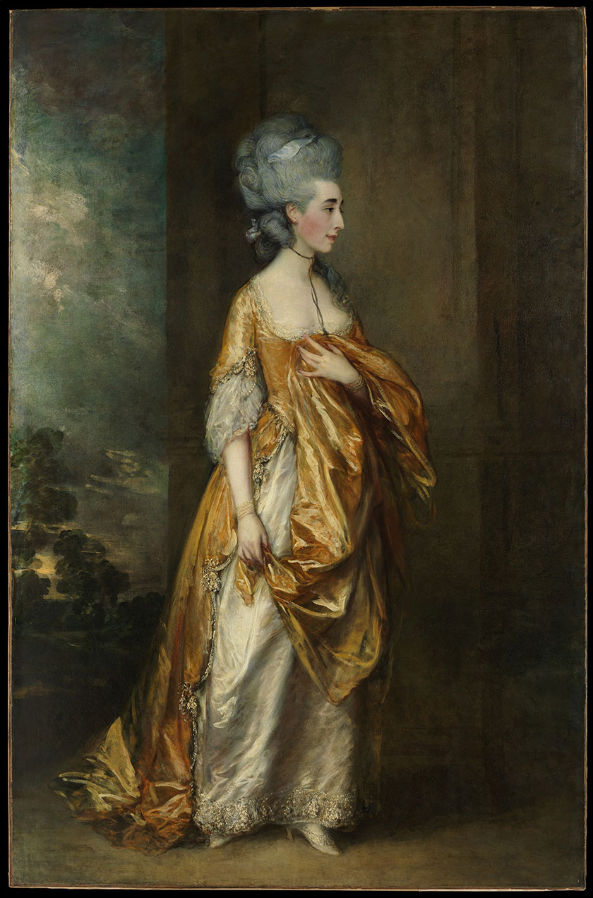 Mrs. Grace D. Elliott
1778年,肖像画,布面油画,234.3 x 153.7 cm
