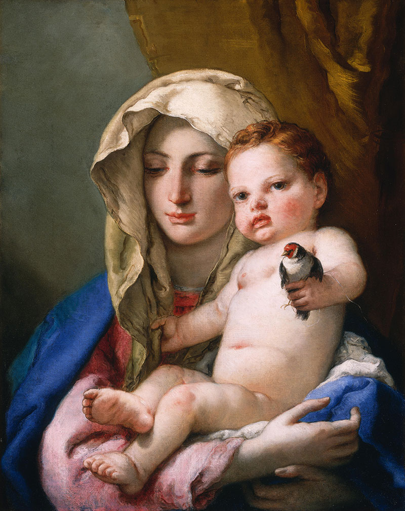 Madonna of the Goldfinch
1760年,宗教画,布面油画