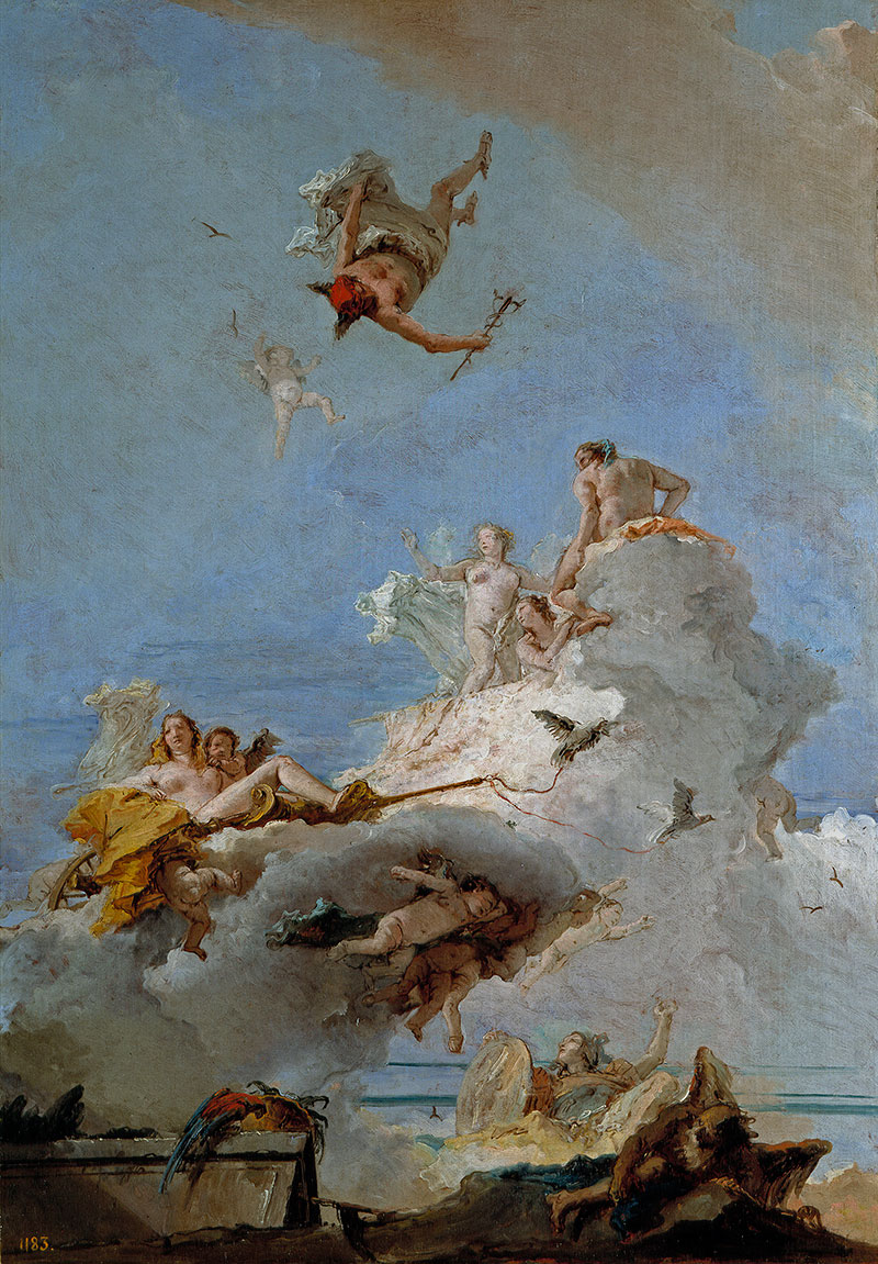 Olymp
1764年,神话画,布面油画
