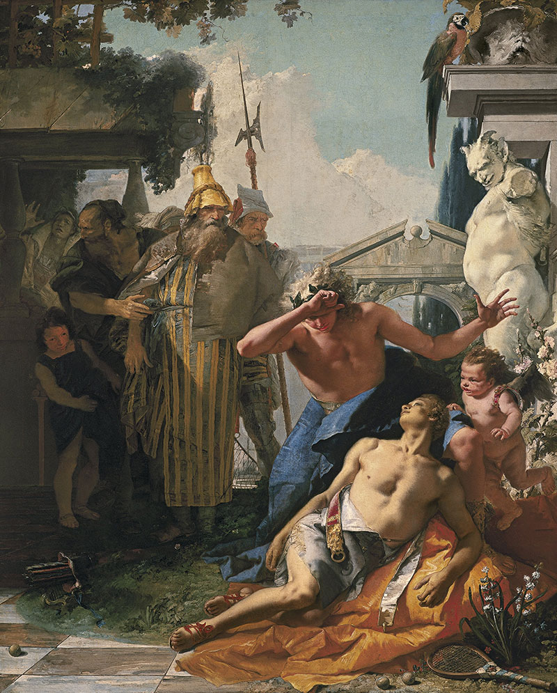 The Death of Hyacinthus
1753年,神话画,布面油画
