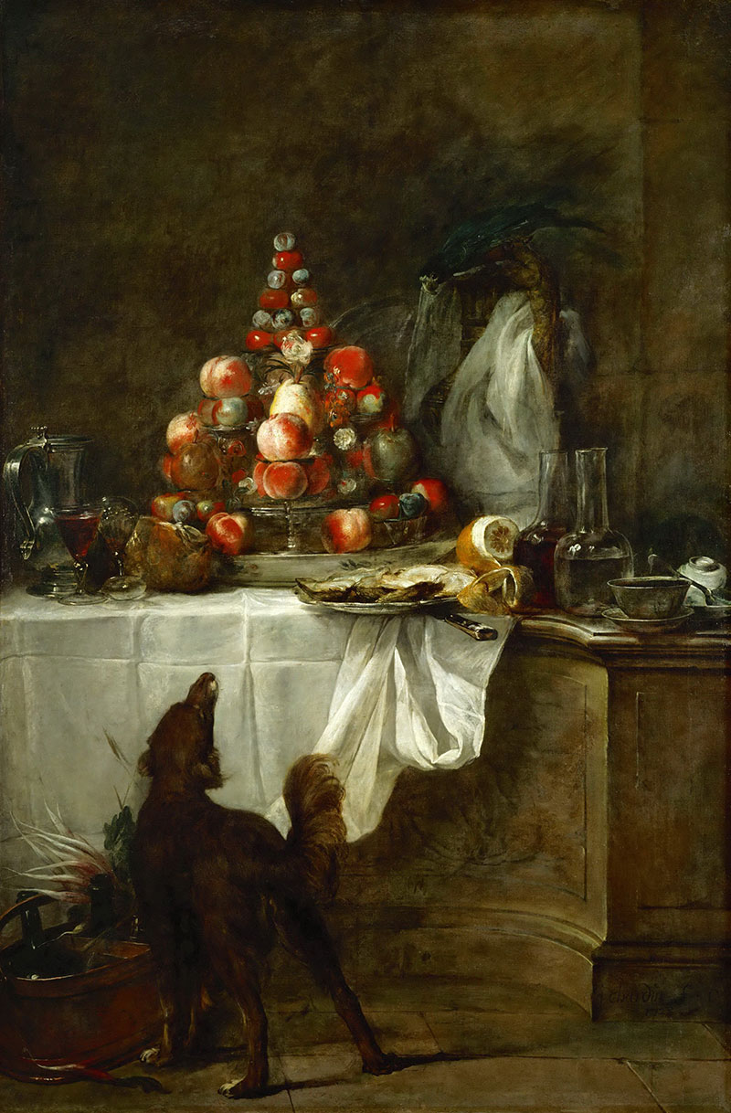 自助餐 - The Buffet
1728年,静物,布面油画