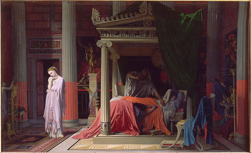Antiochus and Stratonice
1840年,历史画,布面油画
