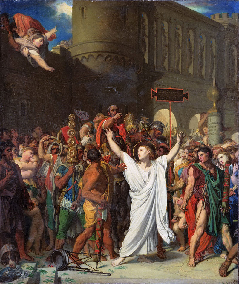 The Martyrdom of St. Symphorian
1834年,宗教画,布面油画