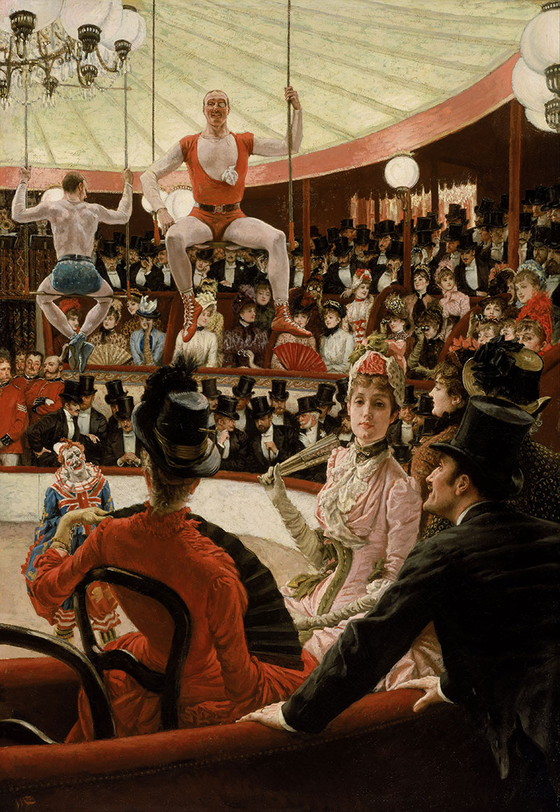 Women of Paris: The Circus Lover
1885年,现实主义,风俗画,布面油画
