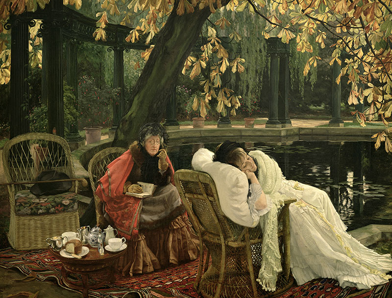 A Convalescent
1876年,现实主义,风俗画,油画