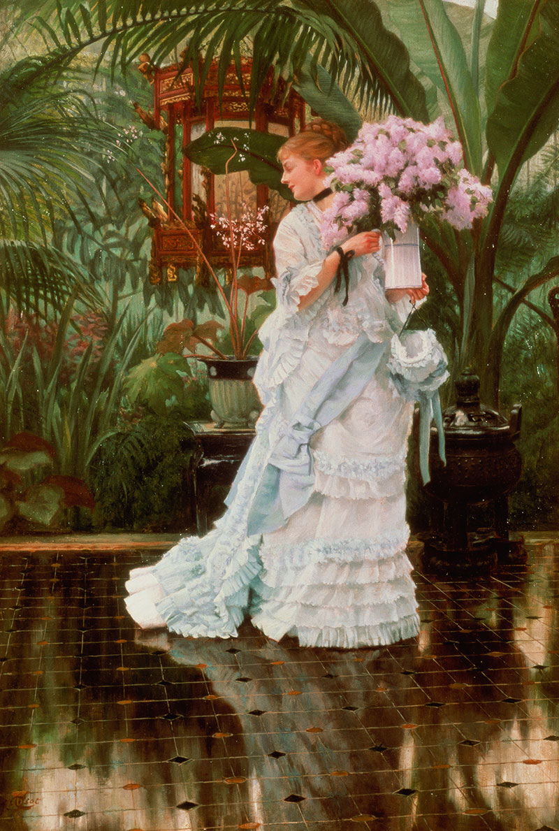 The Bunch of Lilacs
1875年,现实主义,肖像画,布面油画