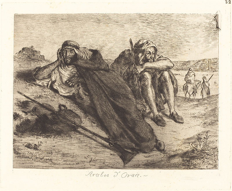 Arabs of Oran
1847年,风俗画,17.3 x 21.3 cm