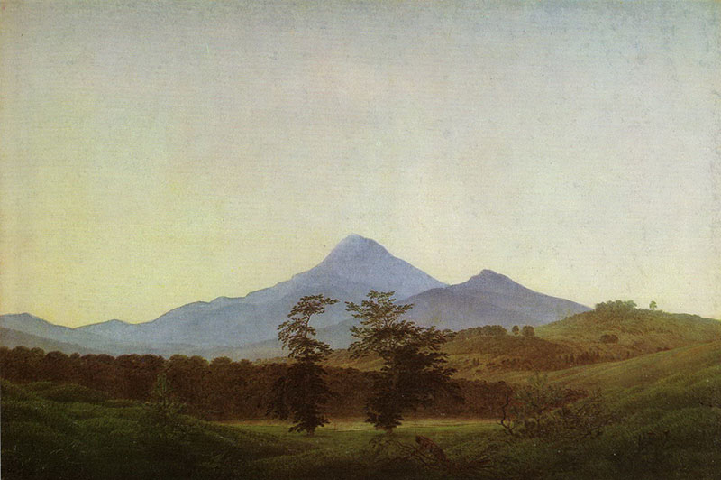 Bohemian Landscape
1808年,风景画