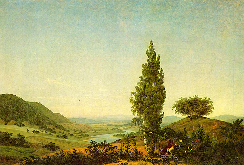 The summer
1807年,风景画,油画