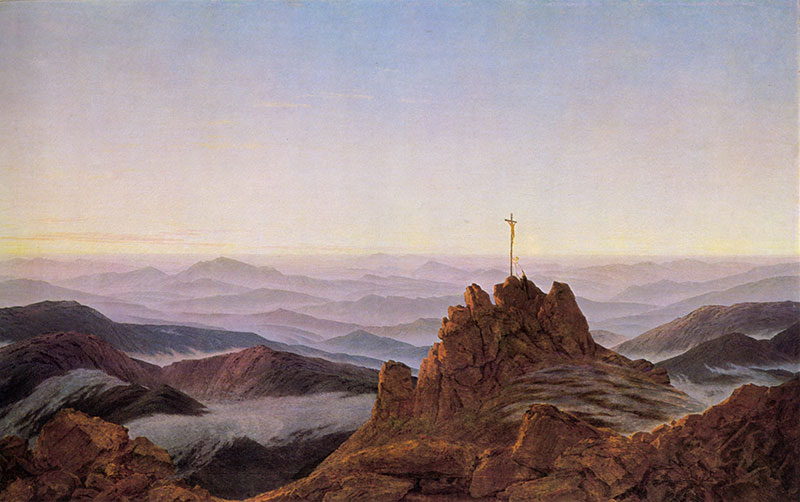 Morning in the Sudeten Mountains
1811年,风景画