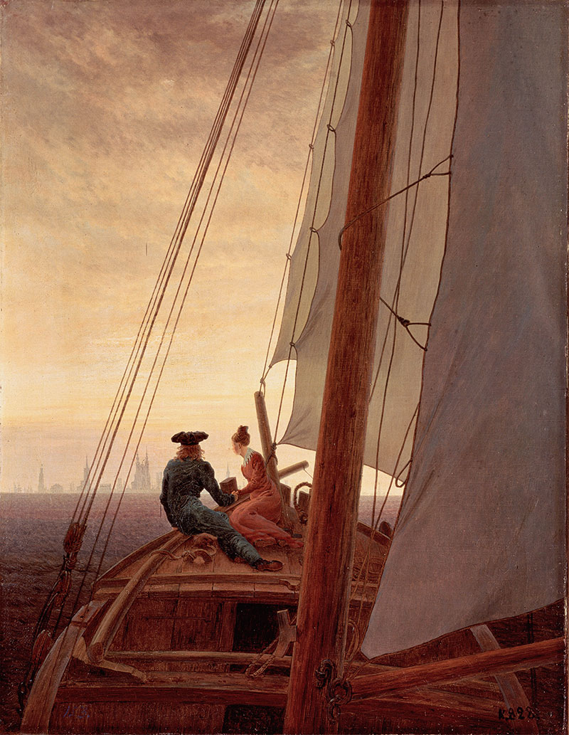 On board of a Sailing Ship
1820年,风俗画