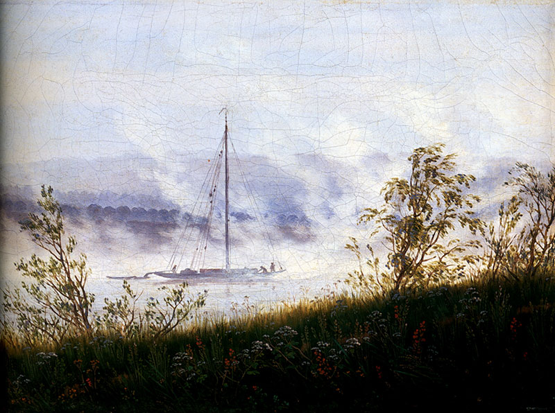 Elbschiff in early morning fog
1820年,风景画