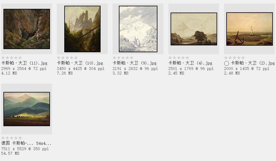 最浪漫的德国风景画家:弗里德里希 绘画作品欣赏141张