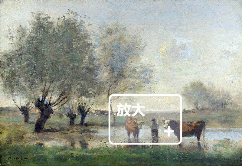 法国19世纪最杰出的风景画家和肖像画家:柯罗绘画作品306幅
