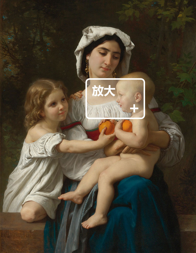 19世纪法国学院派画家布格罗:那些唯美的肖像画200幅