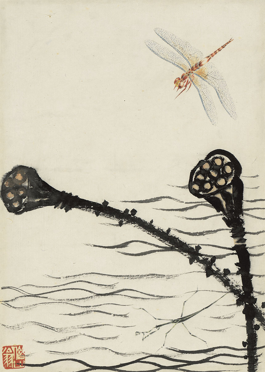 高清原作 | 齐白石《虫草册页二十开》