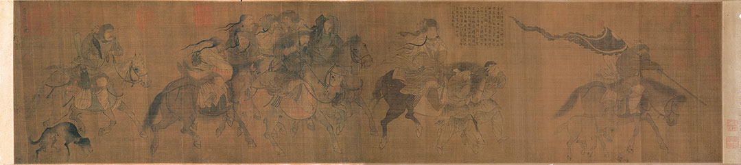 [金] 张瑀《文姬归汉图》