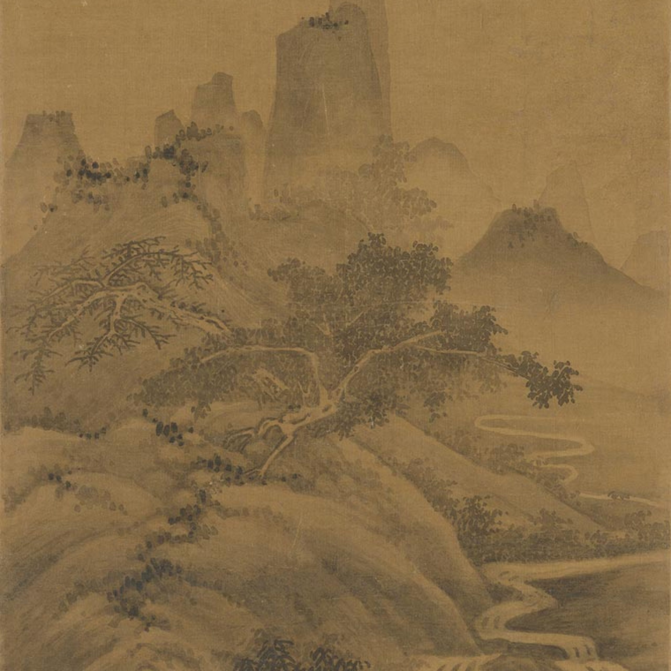 [元] 吴镇《渔父图》 