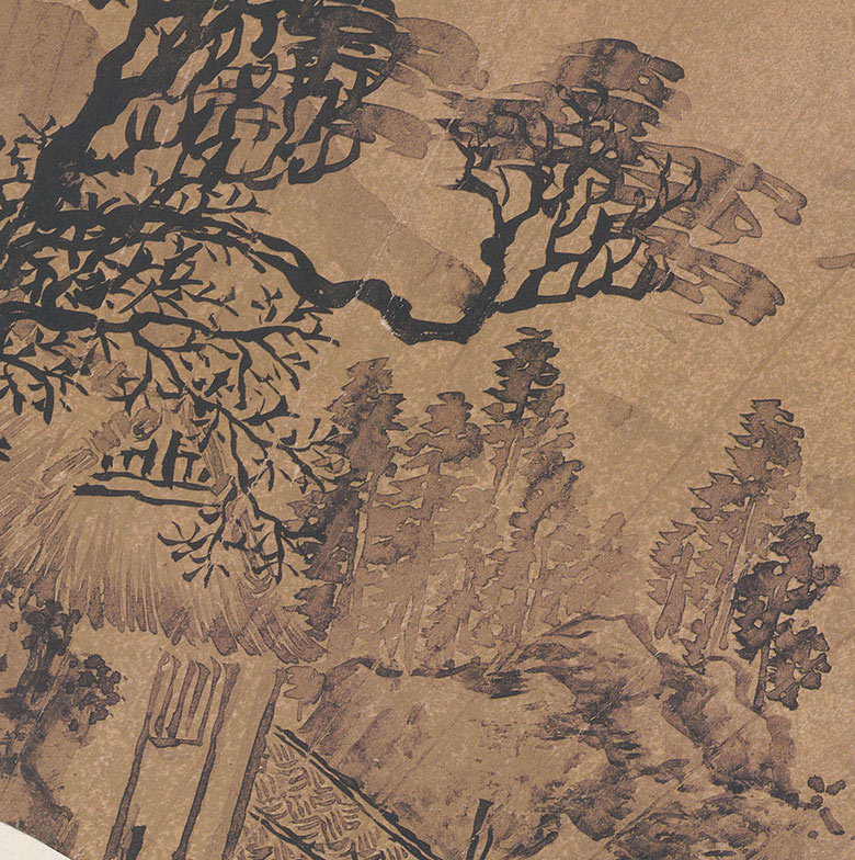 [清] 周薡《山水圖》